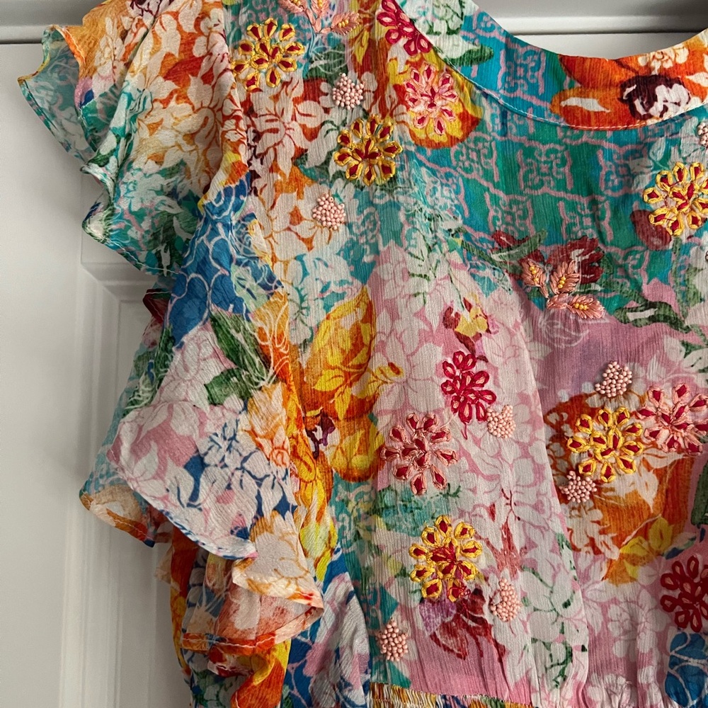 Pomelo Ruffle Sleeve Top - Picture 5 of 5